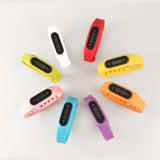 Pedometer Watch Wrist Watch assortment in multiple colors, showcasing fitness tracking features.